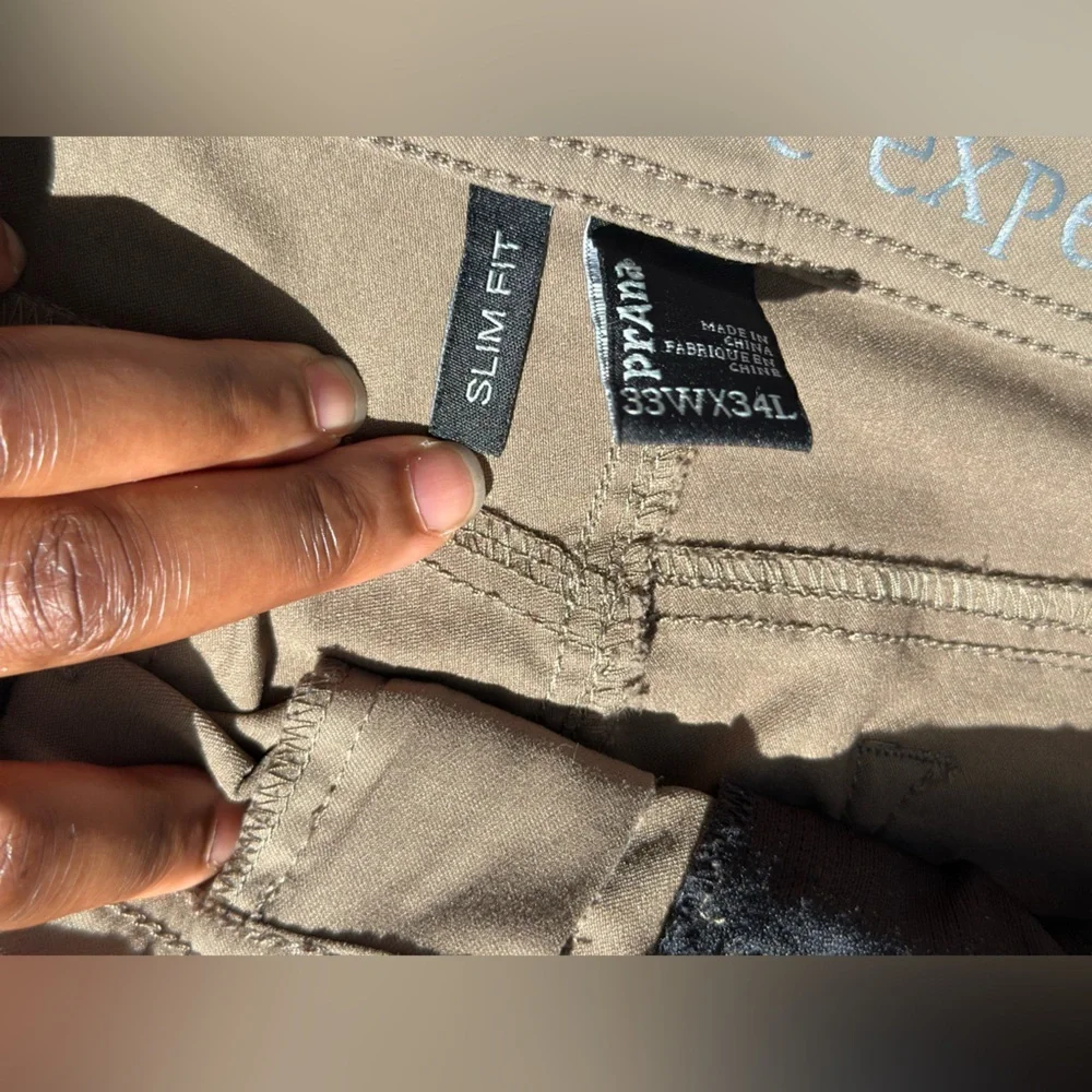 Prana Slim Fit Tan Pants - Picture 3 of 7